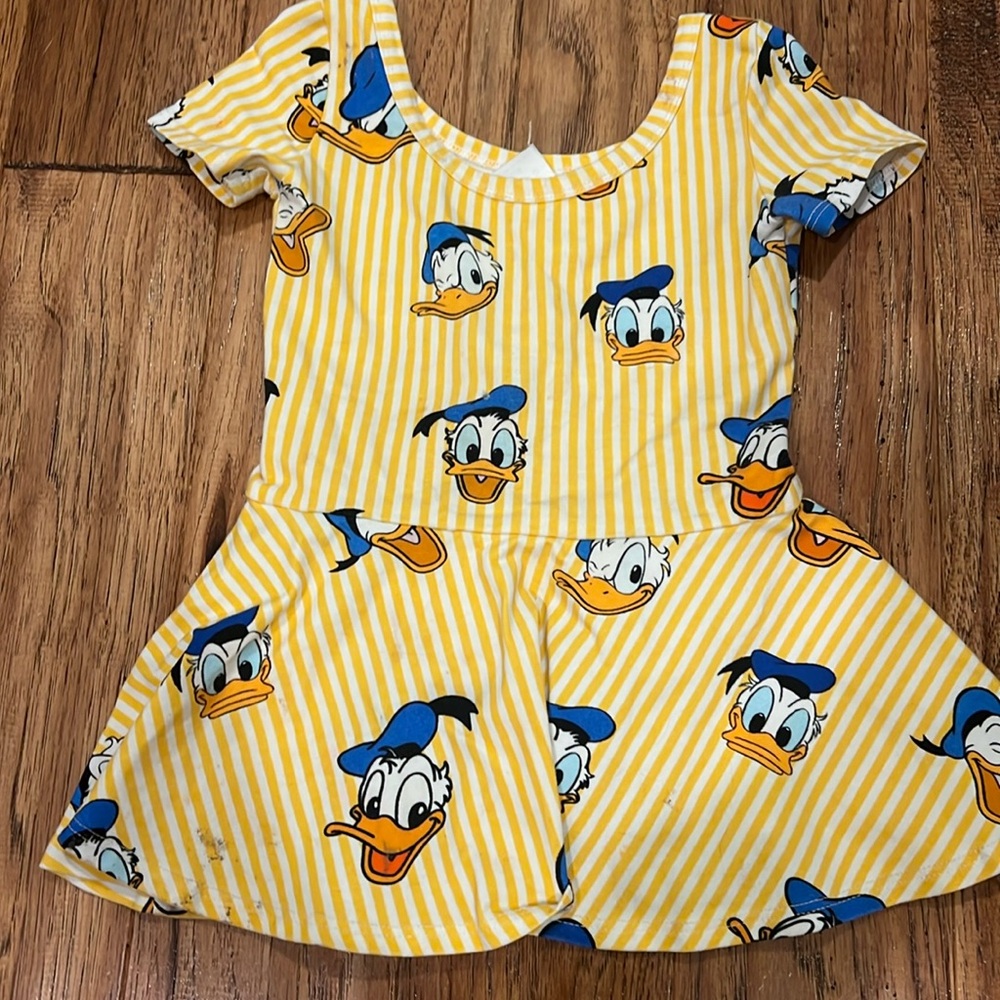 Wild Rich Kids stripe Donald skirted leo size 3/4